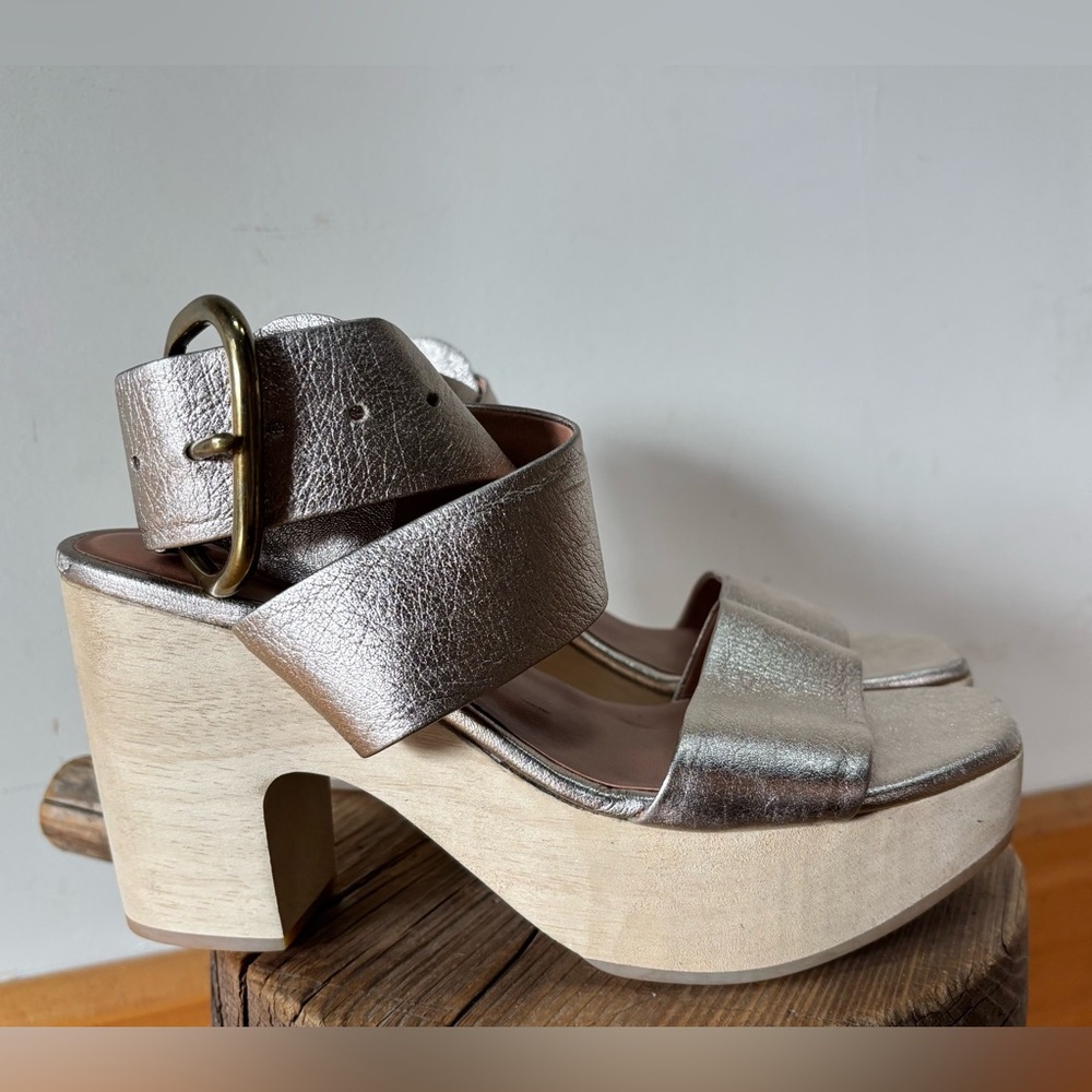 Rachel Comey Solly Wedge in Gold